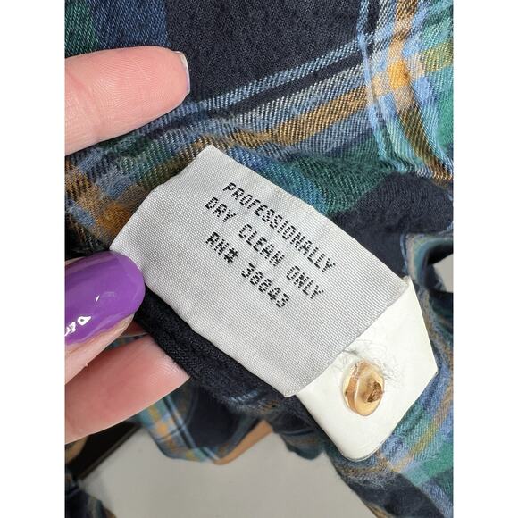 Vintage Merit Awards Genuine Leather Tan & Green Jacket Men’s Size XL - Picture 14 of 14